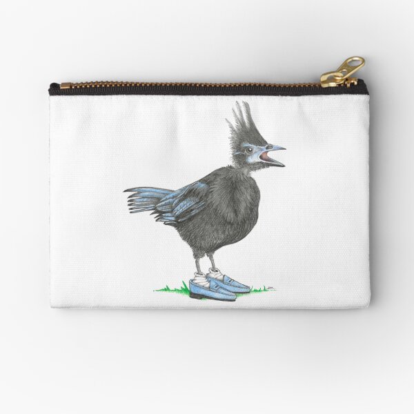 Item preview, Juvenile Steller’s Jay in Suede Loafers designed and sold by JimsBirds.