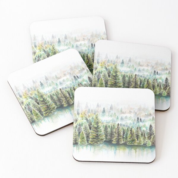 Item preview, Pine tree forest woodland wonder designed and sold by AlissaSko.