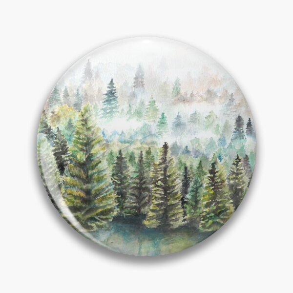 Item preview, Pine tree forest woodland wonder designed and sold by AlissaSko.