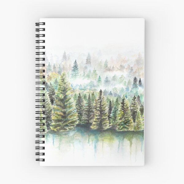 Item preview, Pine tree forest woodland wonder designed and sold by AlissaSko.