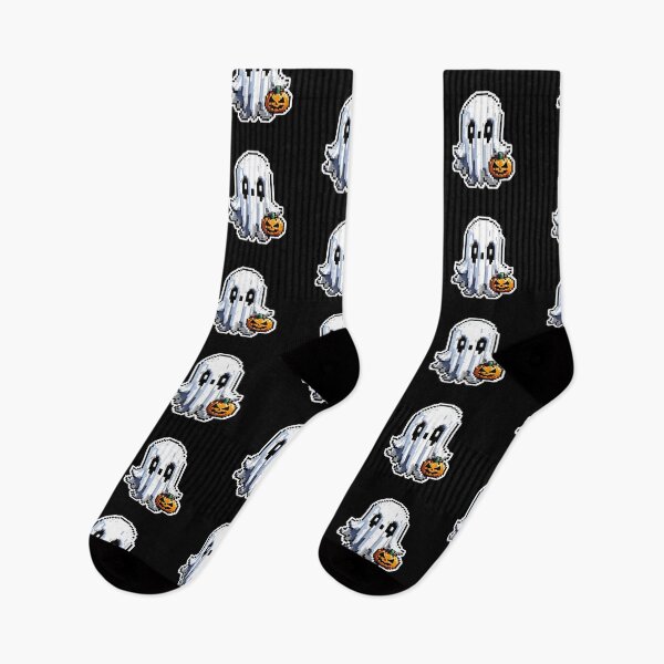 Item preview, 8 Bit Scary Ghost!  designed and sold by bethdaydreamzz.