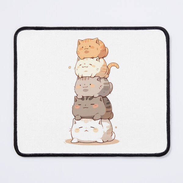 Item preview, Cute Cats Clear iPhone Case, Kawaii Aesthetic, Fits iPhone 14, 13, 12, Pro, Max, 11, X/Xs designed and sold by SurrealArtRB.