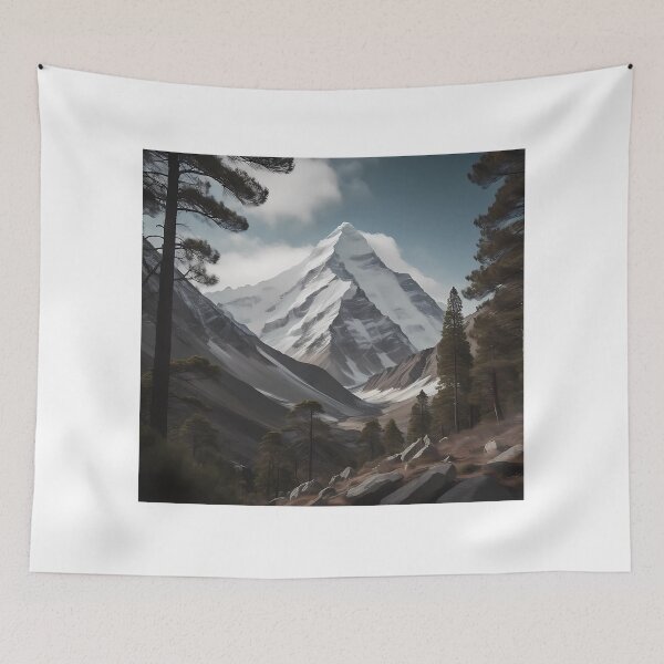 Item preview, snowy mountain designed and sold by Thiago Pando.