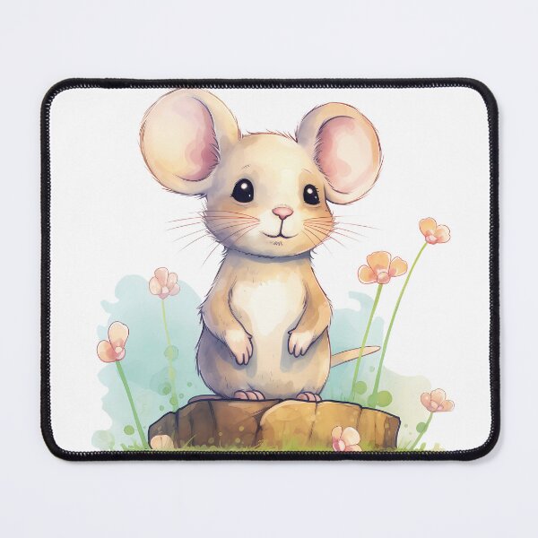 Item preview, Cute Watercolor Mouse designed and sold by Jdelgado813.