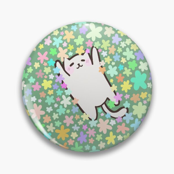 Item preview, .•° ✿ °•. cat in flower field .•° ✿ °•. designed and sold by beblyy.