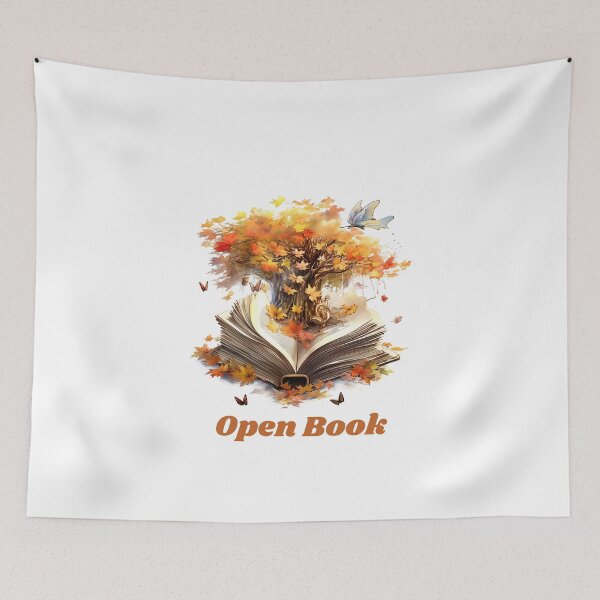 Item preview, Open Book Magic : A Journey into the Enchanting World of Book Lovers designed and sold by by-oaz.