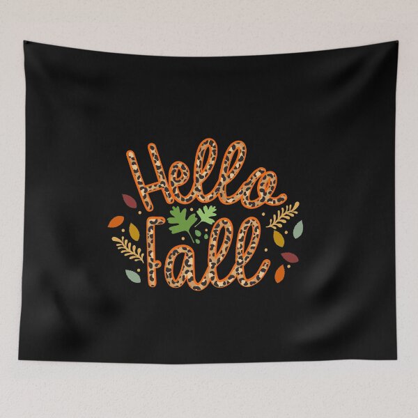 Item preview, Copia de Copia de Hello Pumpkin and leaves designed and sold by Tetete.