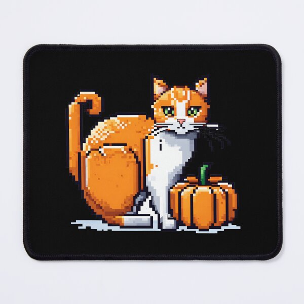 Item preview, Kitty and Pumpkin Halloween designed and sold by bethdaydreamzz.