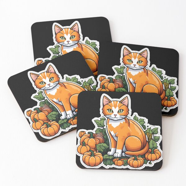Item preview, Pumpkin Kitty Halloween designed and sold by bethdaydreamzz.