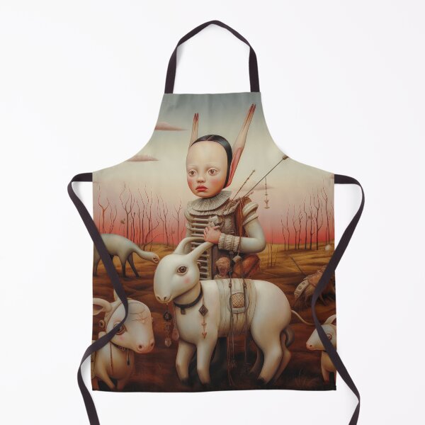 Item preview, Martian Child w her Animals on Planet Mars designed and sold by Peter LOPEZ.