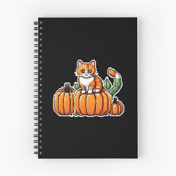 Item preview, Kitty and Pumpkins Halloween Fall!  designed and sold by bethdaydreamzz.