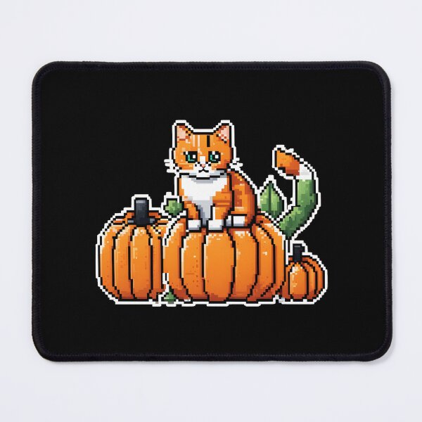 Item preview, Kitty and Pumpkins Halloween Fall!  designed and sold by bethdaydreamzz.