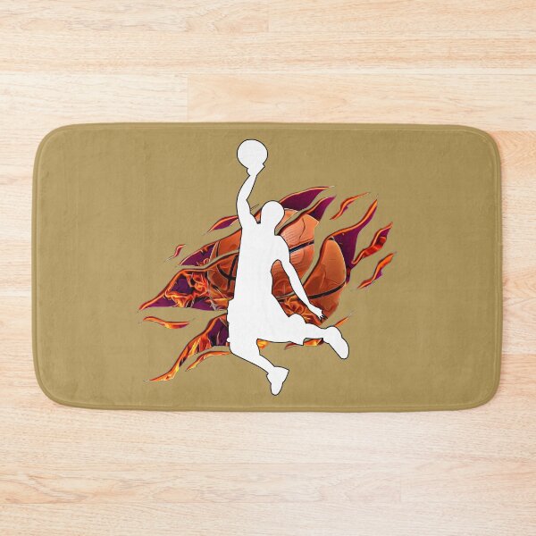 Item preview, Dunk Fire - Basketball Dunk (Metallic Gold) designed and sold by RoseCandi.