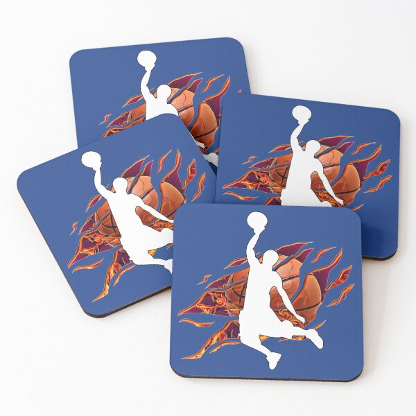 Item preview, Dunk Fire - Basketball Dunk (Blue) designed and sold by RoseCandi.