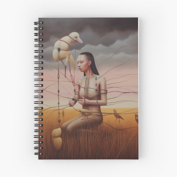 Item preview, A Young Woman w Birds on Mars designed and sold by Peter LOPEZ.