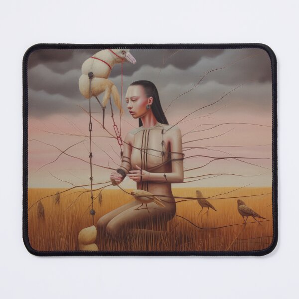 Item preview, A Young Woman w Birds on Mars designed and sold by Peter LOPEZ.