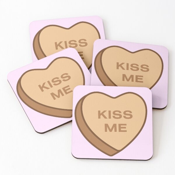 Item preview, Kiss Me Candy Heart designed and sold by Ella Musher-Eizenman.