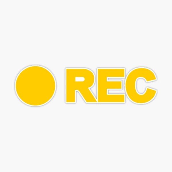 REC HUB Sticker by ROTT-WEAR