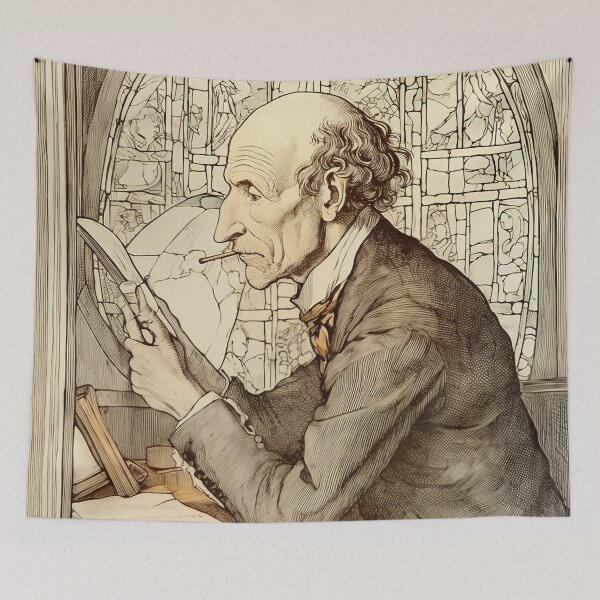 Item preview, John Stuart Mill designed and sold by ComicsFactory.
