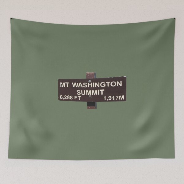 Item preview, Mount Washington Summit Sign designed and sold by thehikerpage.