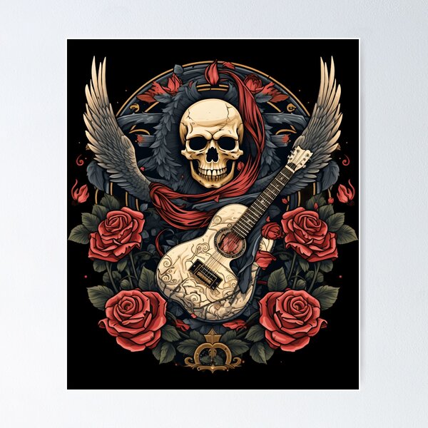 Item preview, eagles of death Metal and roses No.10 designed and sold by LakendraKasper.