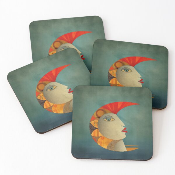 Item preview, Patchwork Woman in the Moon designed and sold by YoPedro.