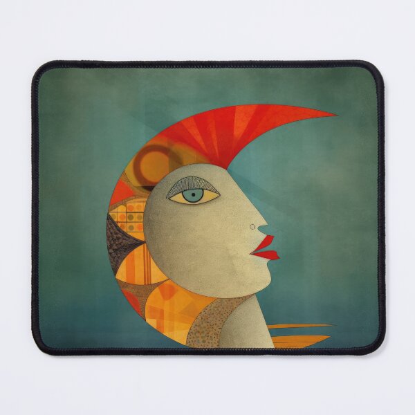Item preview, Patchwork Woman in the Moon designed and sold by YoPedro.