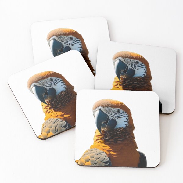 Item preview, This is a blue-and-yellow macaw, it is rare because it has a genetic mutation found in birds from the Amazon region, meet the yellow blue-and-yellow macaw. designed and sold by Animalissima.
