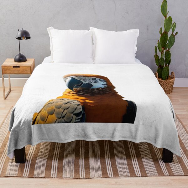 Item preview, This is a blue-and-yellow macaw, it is rare because it has a genetic mutation found in birds from the Amazon region, meet the yellow blue-and-yellow macaw. designed and sold by Animalissima.
