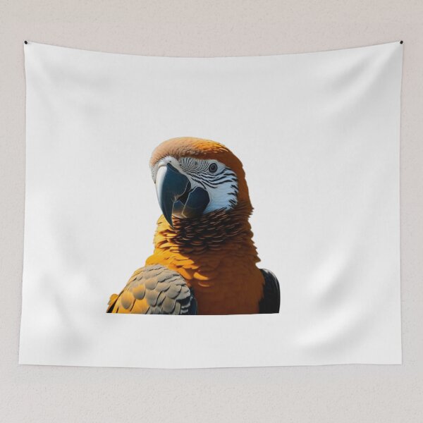 Item preview, This is a blue-and-yellow macaw, it is rare because it has a genetic mutation found in birds from the Amazon region, meet the yellow blue-and-yellow macaw. designed and sold by Animalissima.