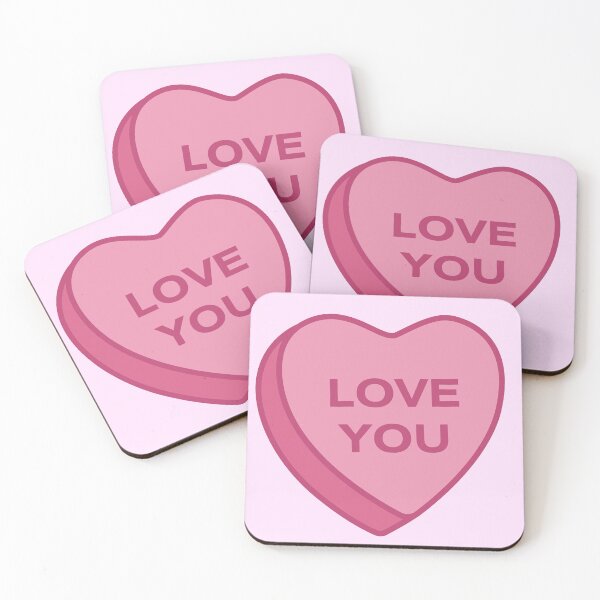 Item preview, Love You Candy Heart designed and sold by Ella Musher-Eizenman.