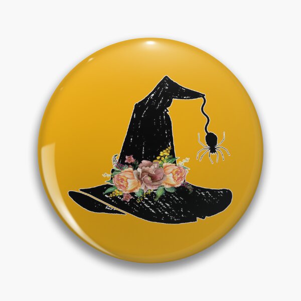 Item preview, Witch Hat for Halloween With flowers designed and sold by franktact.
