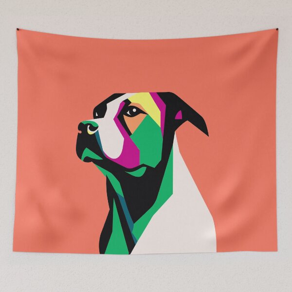 Item preview, Woah! Bulldog, psychedelic Artwork Nº15 designed and sold by Bauani.