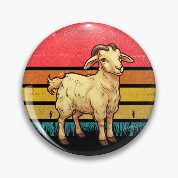 Item preview, Goat Vintage Retro Sunset designed and sold by rafaeltto.