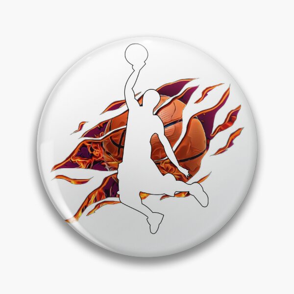 Item preview, Reverse Dunk Fire - Basketball Dunk designed and sold by RoseCandi.