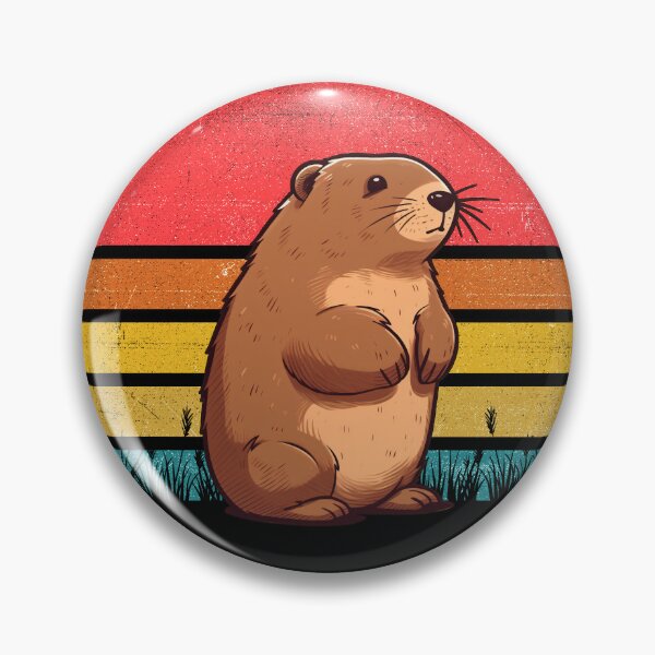 Item preview, Groundhog Vintage Retro Sunset designed and sold by rafaeltto.