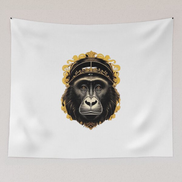Item preview, This is the spider monkey present in the Amazon and Atlantic forest present in Brazil, this animal is one of the main animals that distribute the seeds of fruits throughout the forest. designed and sold by Animalissima.