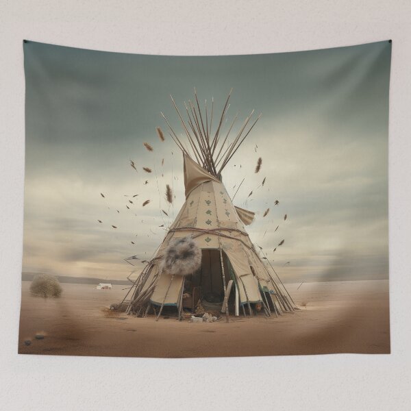 Item preview, Martian Teepee on Open Plains  designed and sold by Peter LOPEZ.