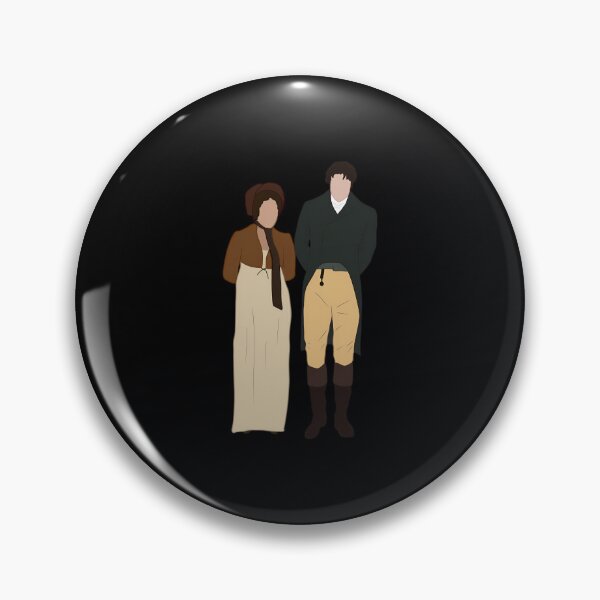 Item preview, Mr Darcy and Elizabeth  	 designed and sold by hneystmrat81.