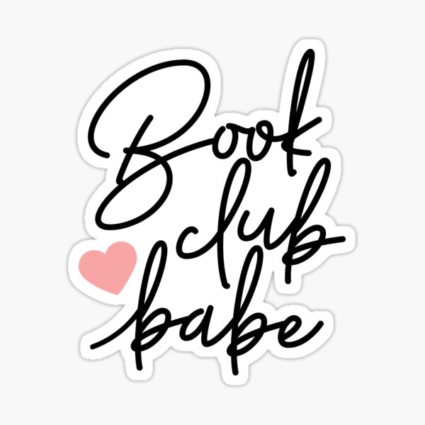 Item preview, Book Club Babe designed and sold by FWBooks.