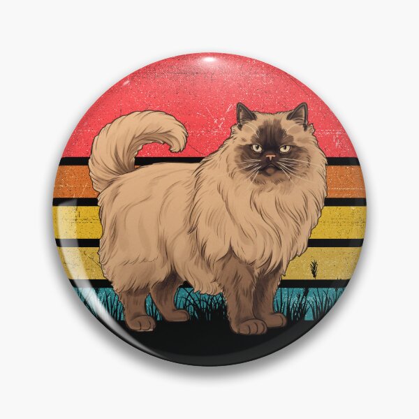 Artikelvorschau, Himalayan Cat Vintage Retro Sunset entworfen und verkauft von rafaeltto.