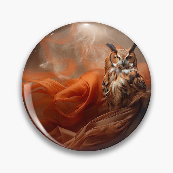 Item preview, Eurasian Eagle Owl Queen designed and sold by locustgirl.