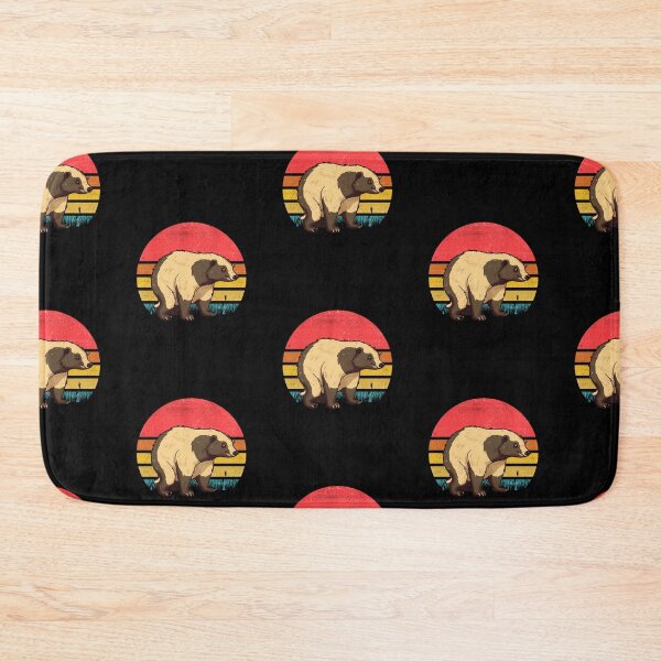 Aperçu de l'œuvre Honey Badger Vintage Retro Sunset créée et vendue par rafaeltto.