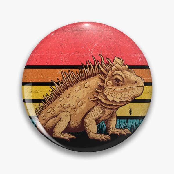 Item preview, Horned Lizard Vintage Retro Sunset designed and sold by rafaeltto.