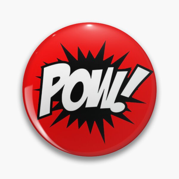 Item preview, Comic text POW! designed and sold by ArtCraftLab.