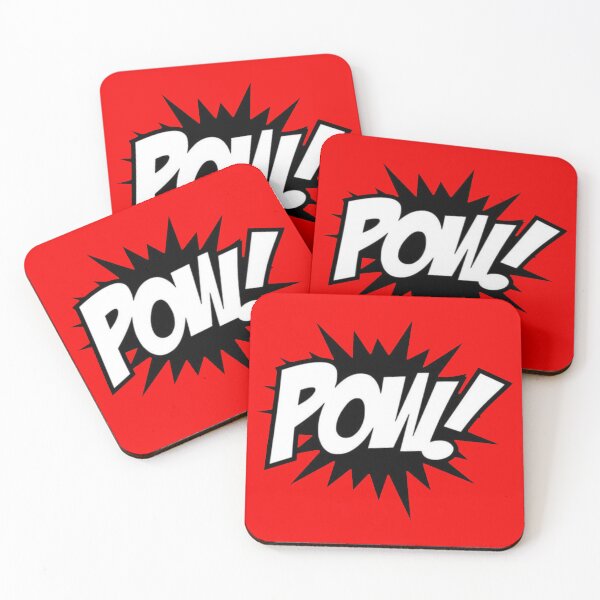 Item preview, Comic text POW! designed and sold by ArtCraftLab.