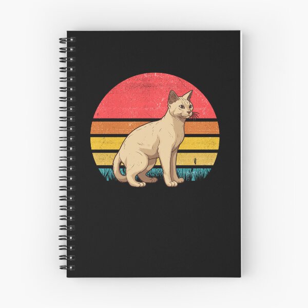 Item preview, Javanese Cat Vintage Retro Sunset designed and sold by rafaeltto.