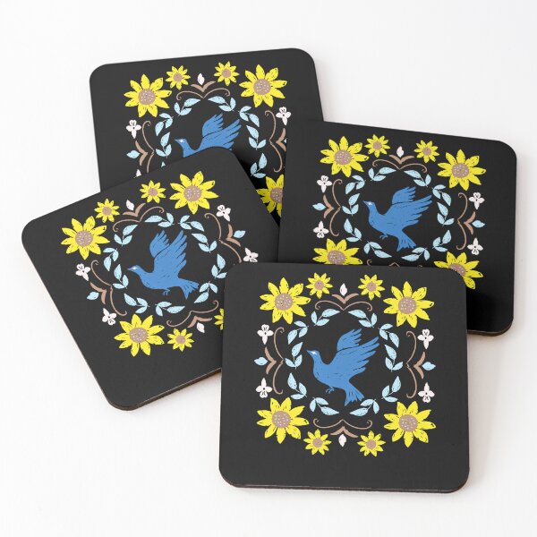 Item preview, Blue Bird of Spring - Black designed and sold by Timeknights.