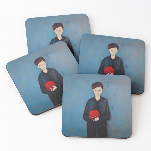 Item preview, Boy Holding a Red Ball designed and sold by YoPedro.