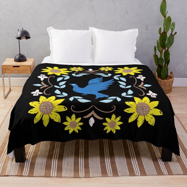 Item preview, Blue Bird of Spring - Black designed and sold by Timeknights.
